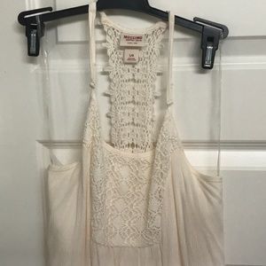 Cute & Comfy Cream Sundress (Size L)